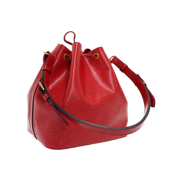 Louis Vuitton Shoulder Noe Black Bag Petit Epi - Picture 1 of 9